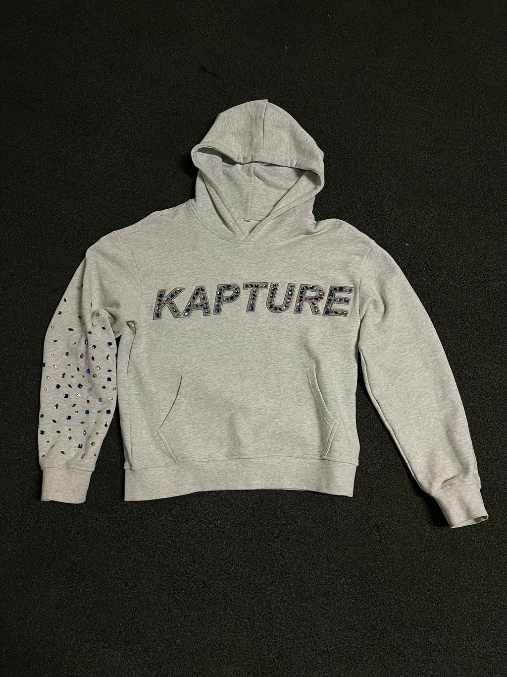 Heather Grey Gem Hoodie