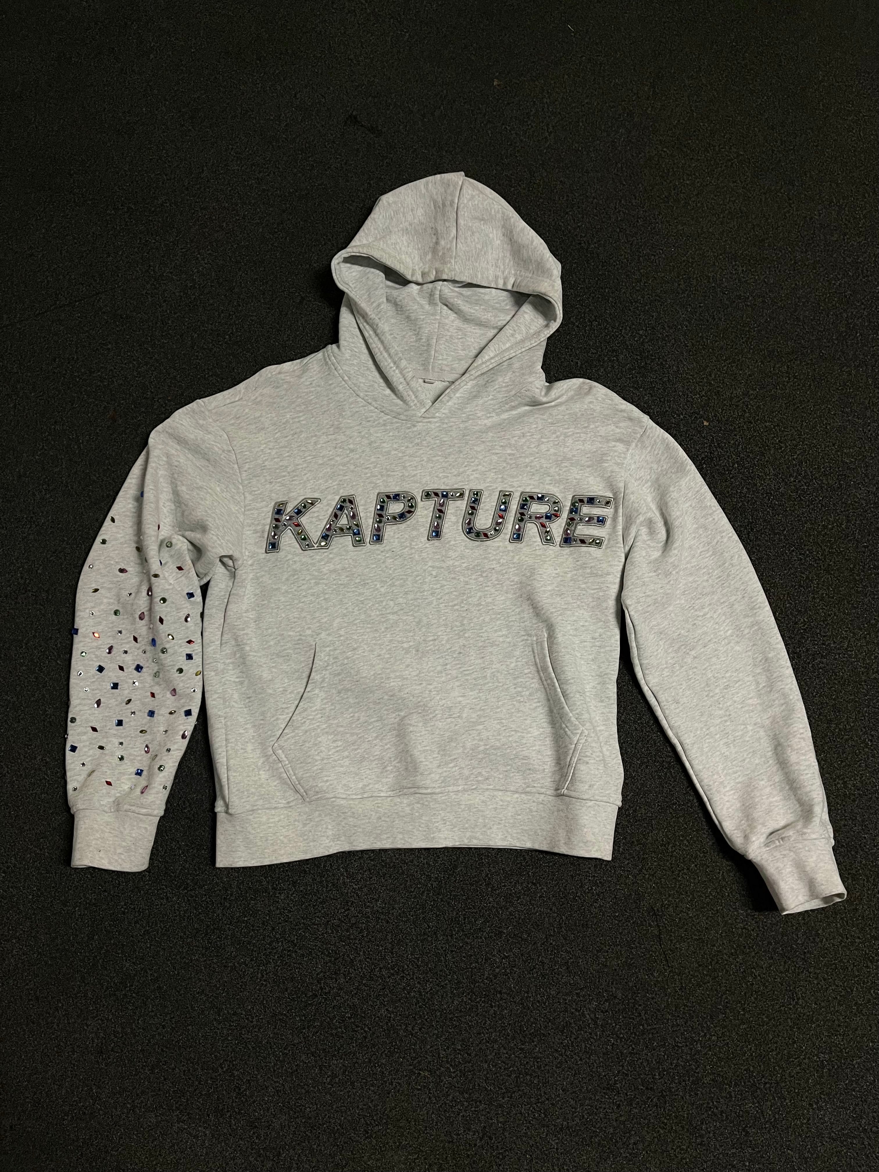 Heather Grey Gem Hoodie