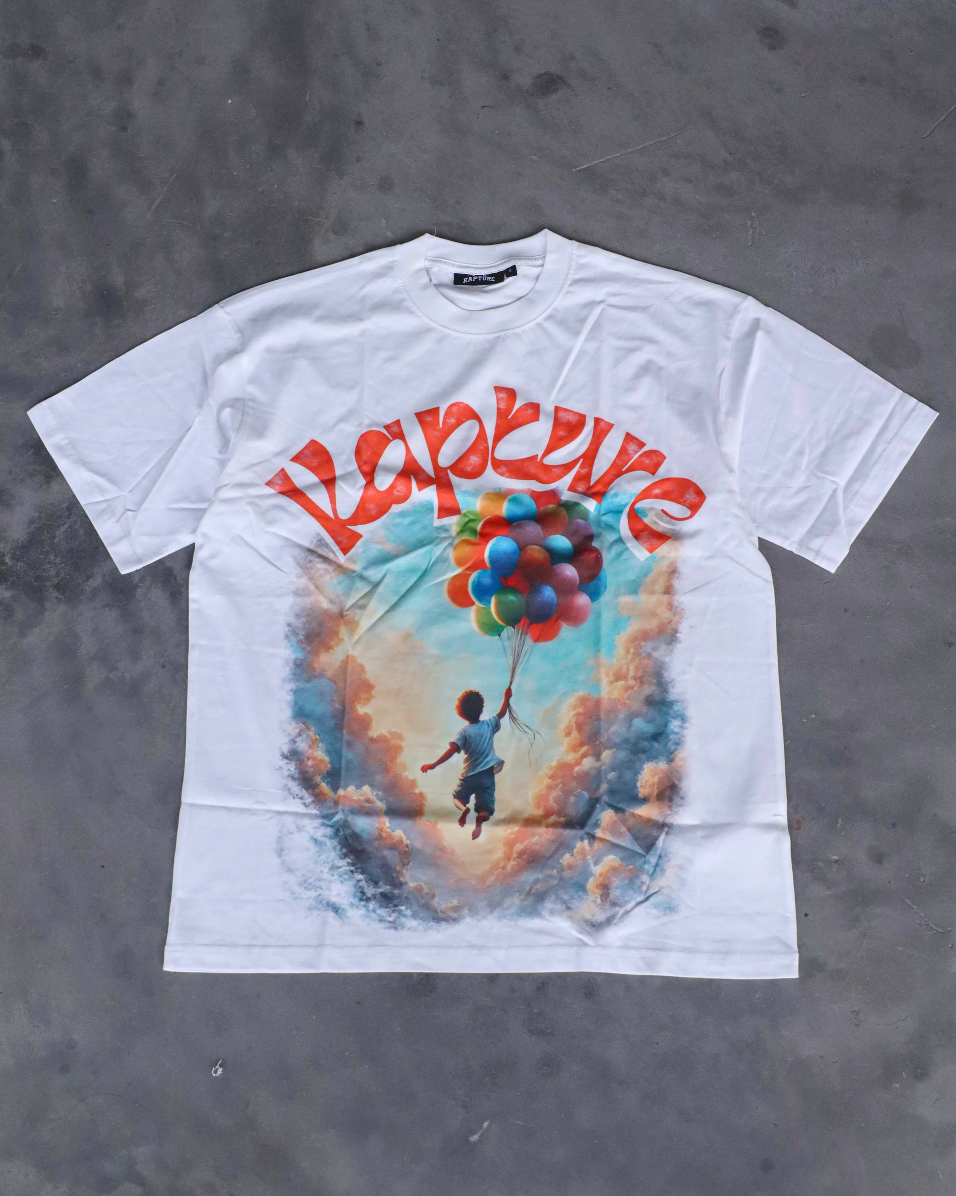 White Float Away Tee