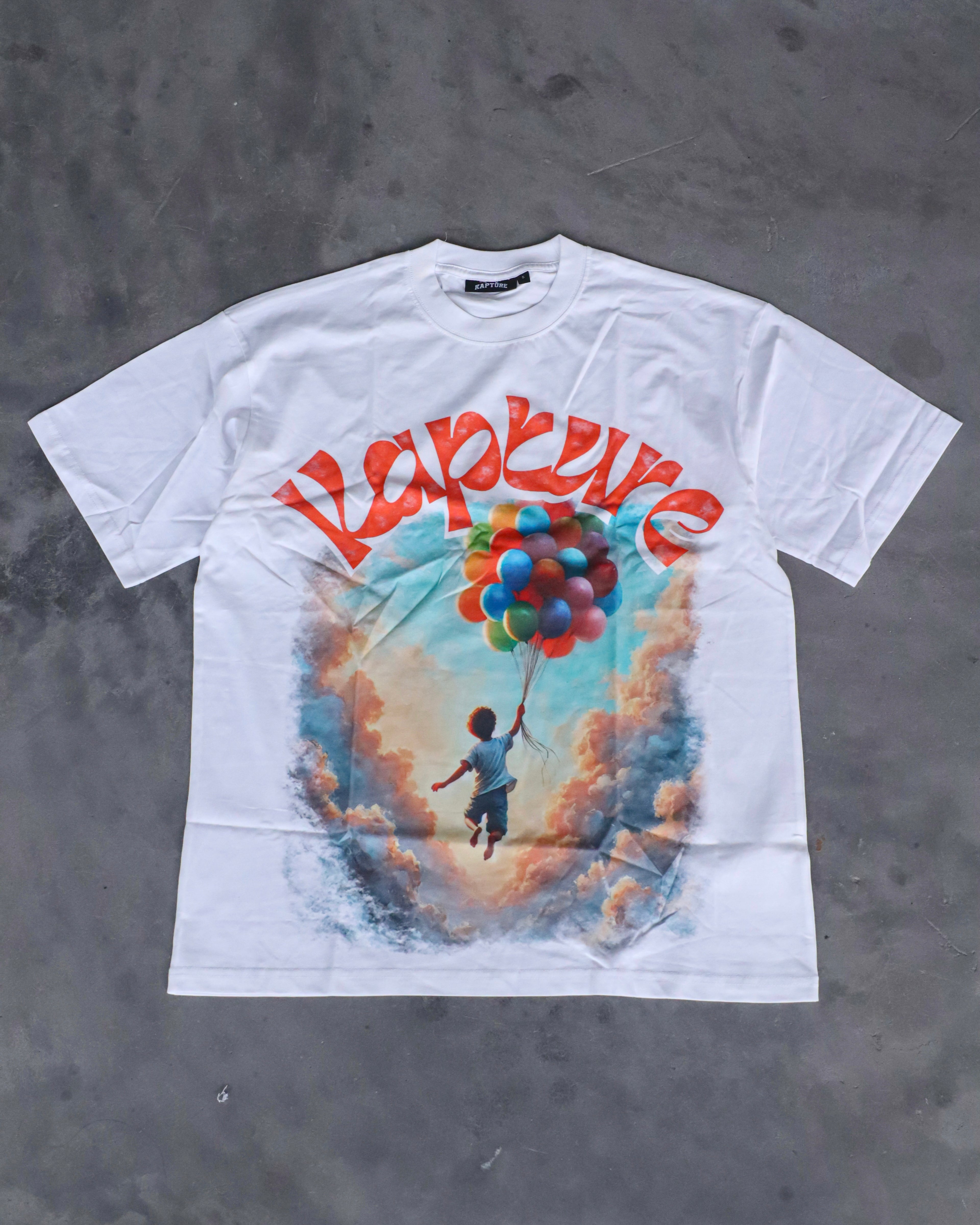 White Float Away Tee
