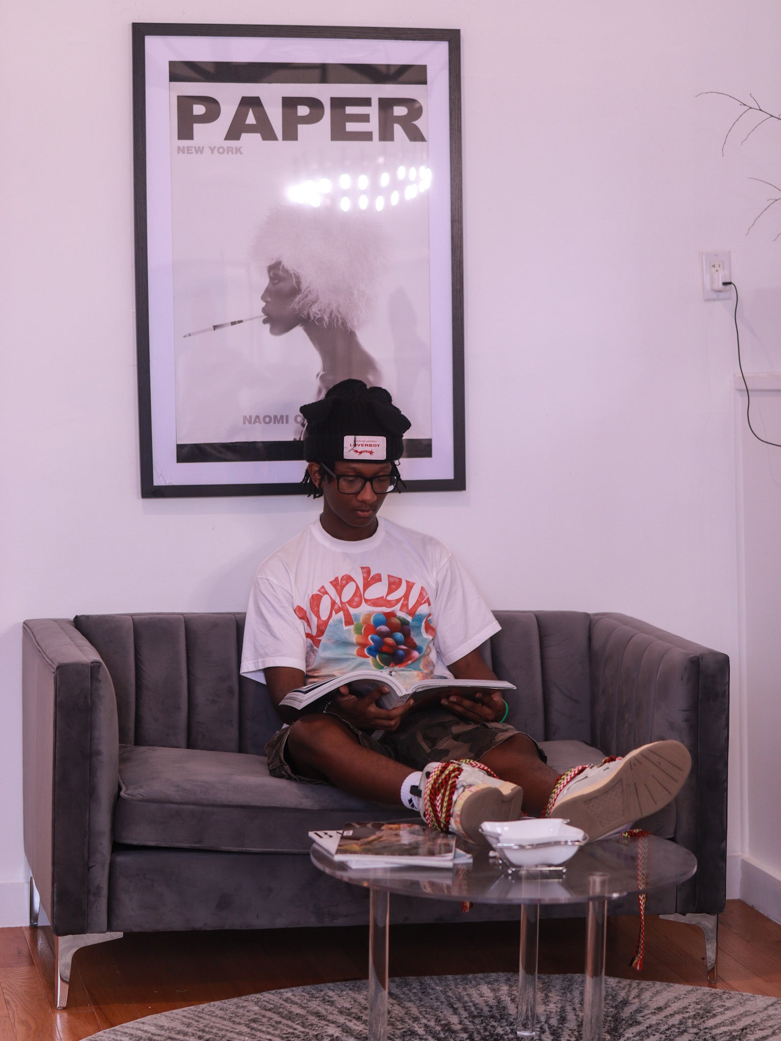 White Float Away Tee