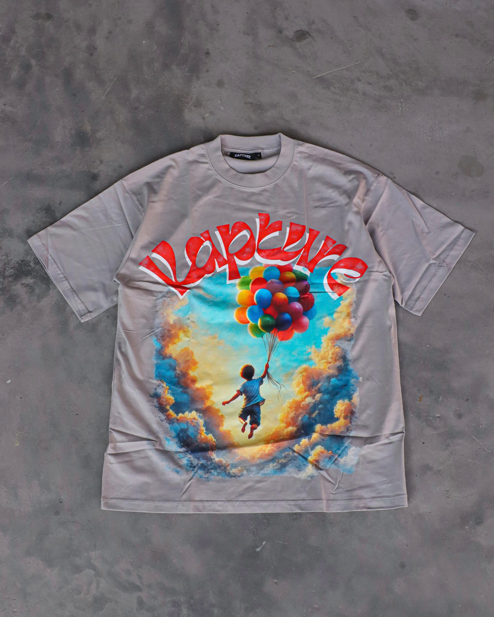Grey Float Away Tee
