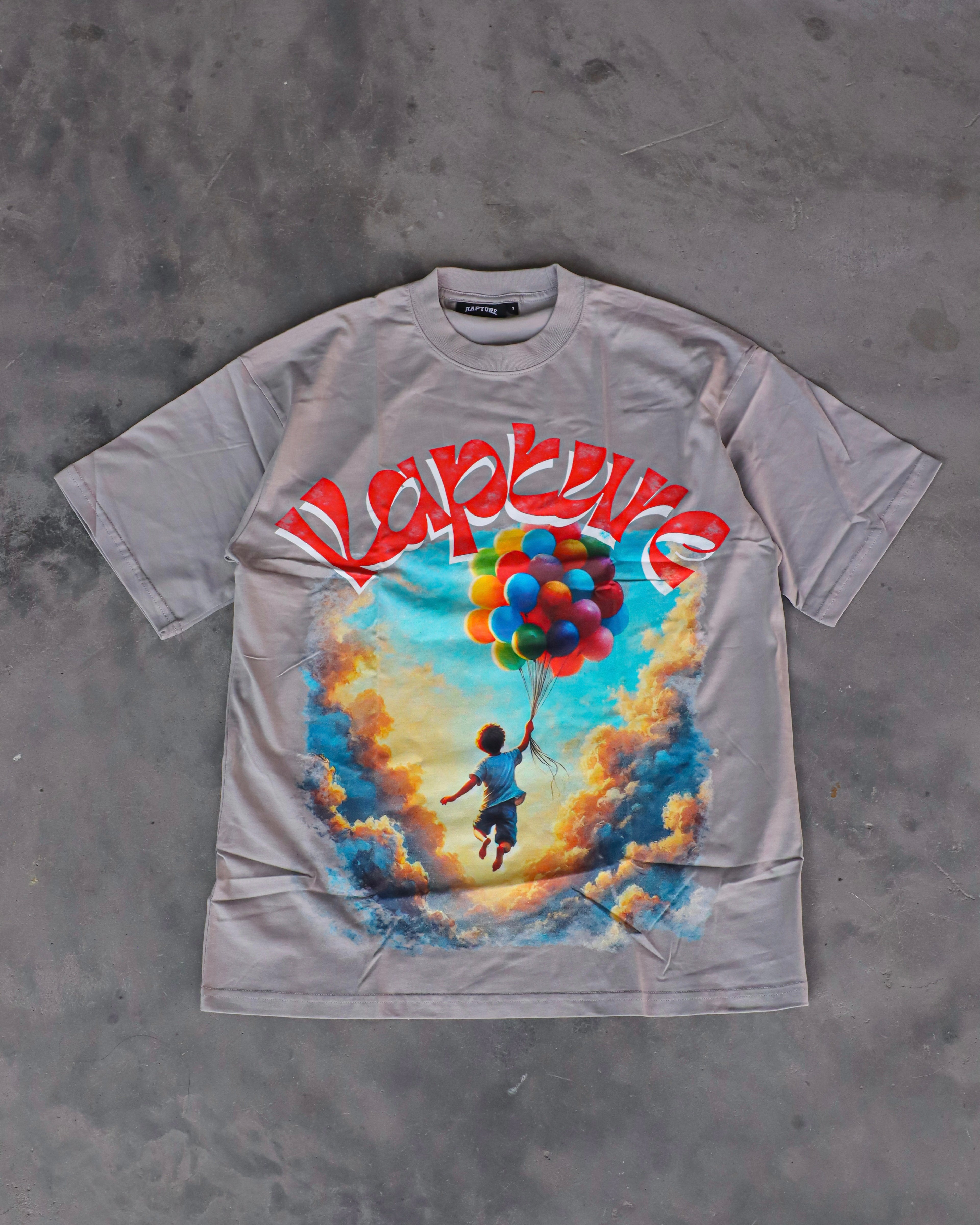 Grey Float Away Tee