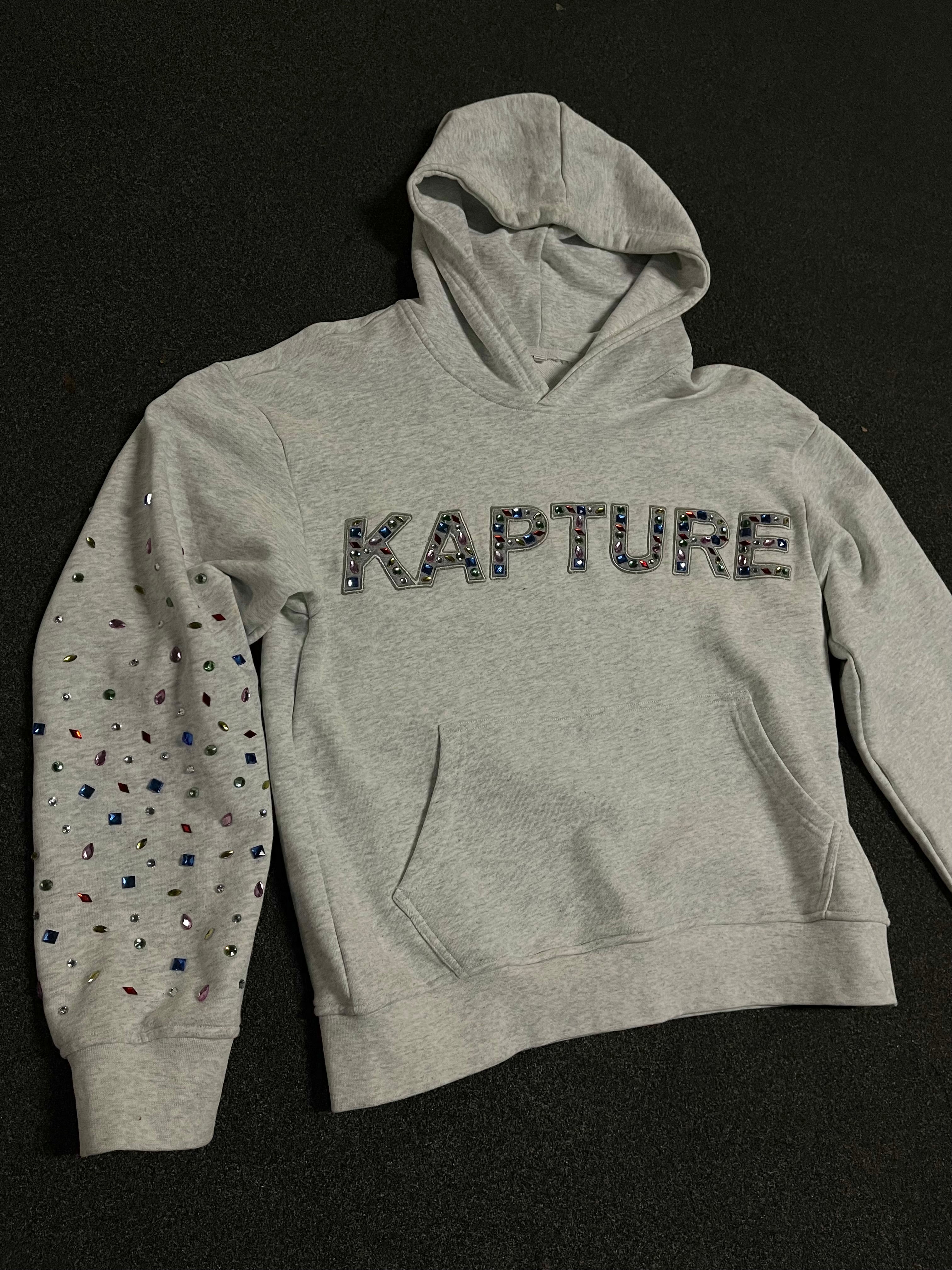 Heather Grey Gem Hoodie