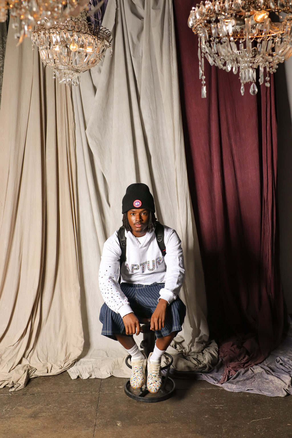 Grey Gem Hoodie