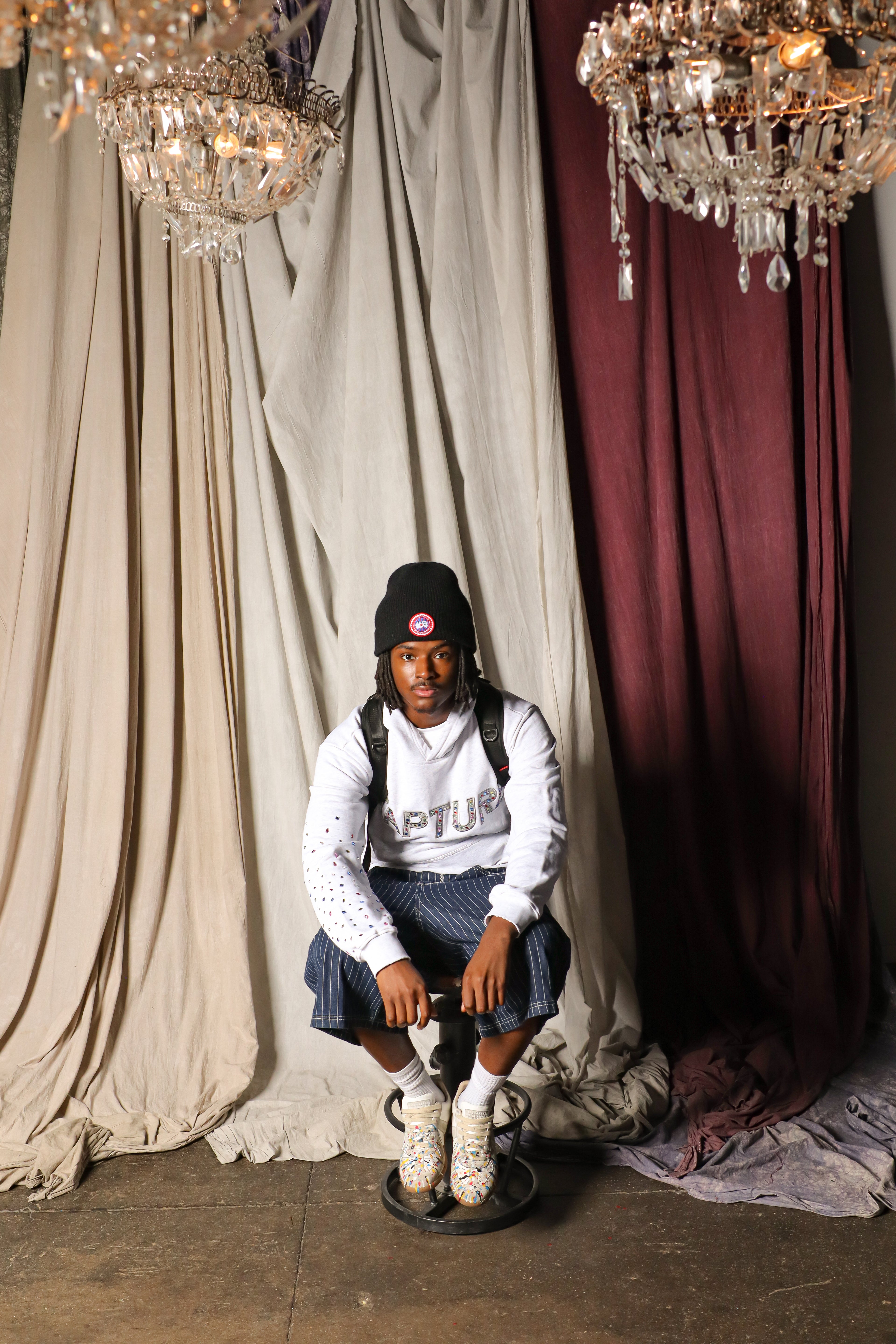 Grey Gem Hoodie