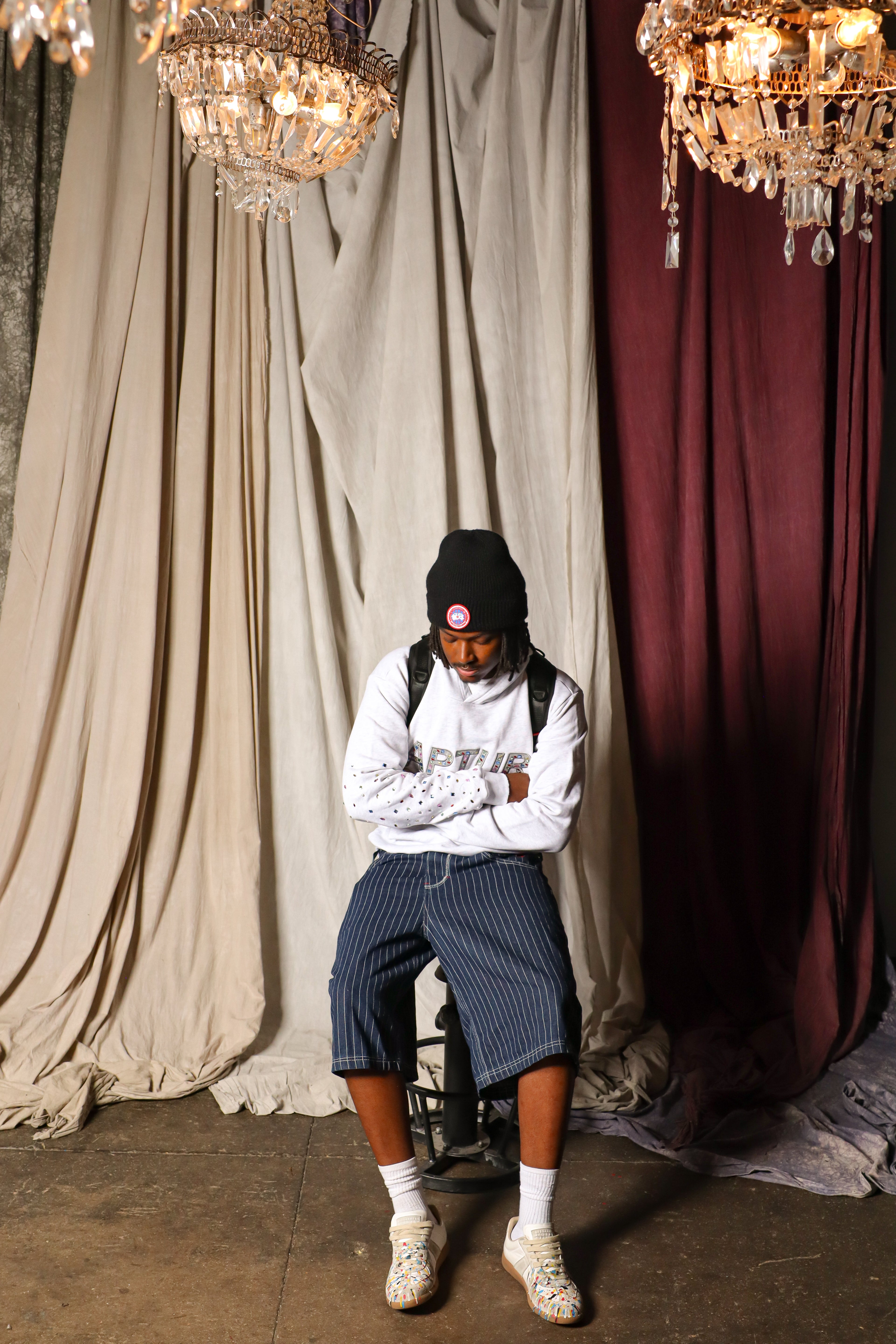 Grey Gem Hoodie