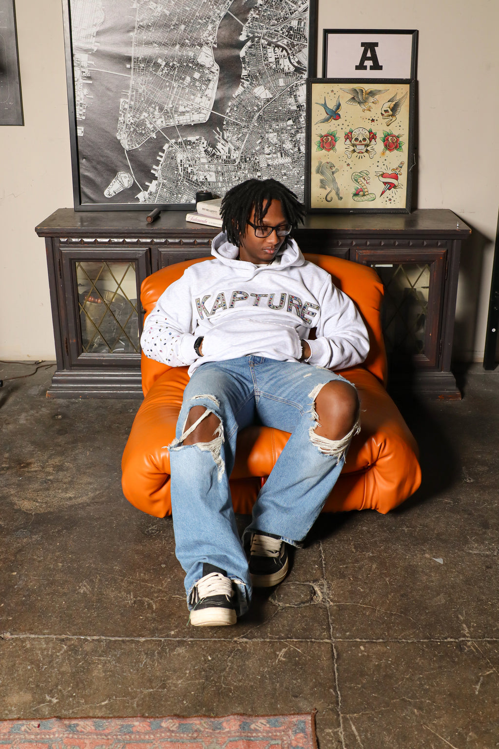 Grey Gem Hoodie
